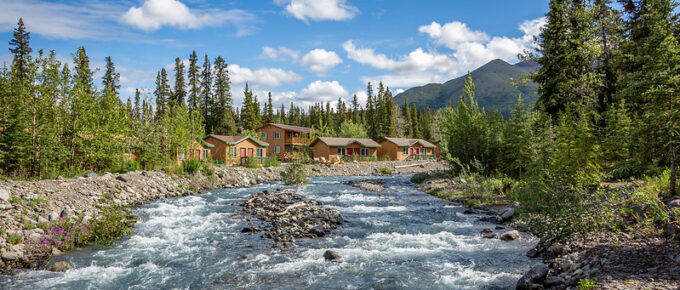 Remote Alaskan Cabin, Denali National Park, Alaska