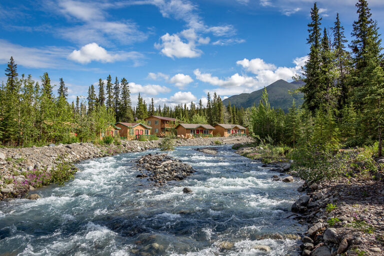 Remote Alaskan Cabin, Denali National Park, Alaska