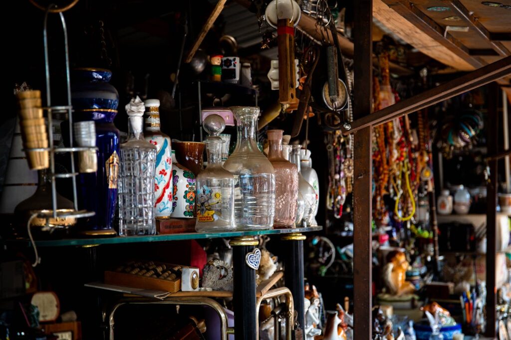 Shelves with Knick-Knacks