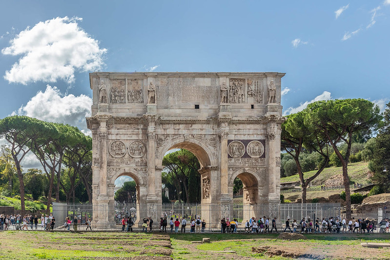 The Arch of Constantine: Celebrating Military Triumph