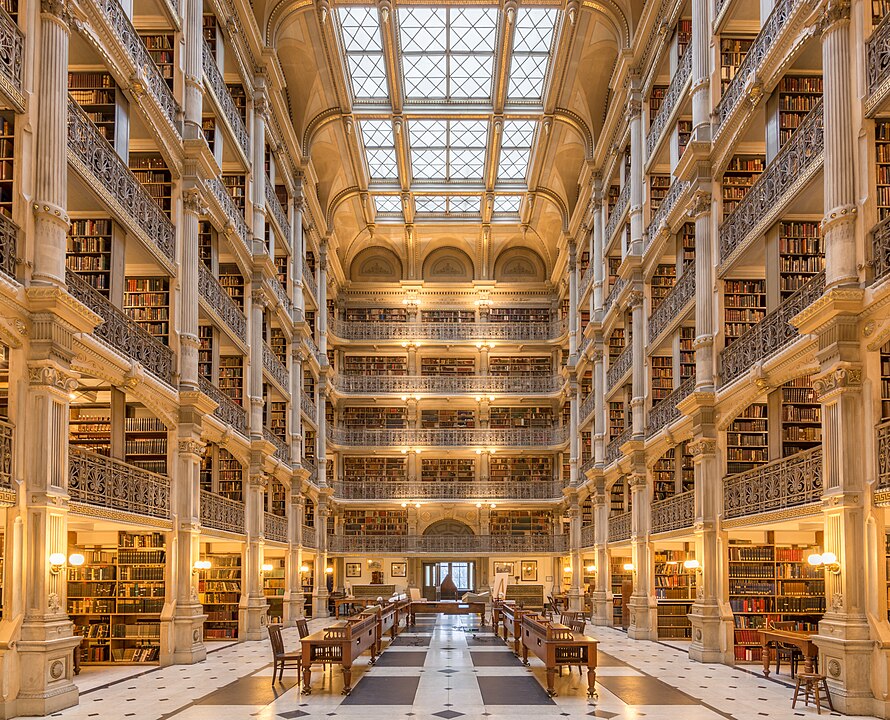 The Peabody Library - “The Cathedral of Books”