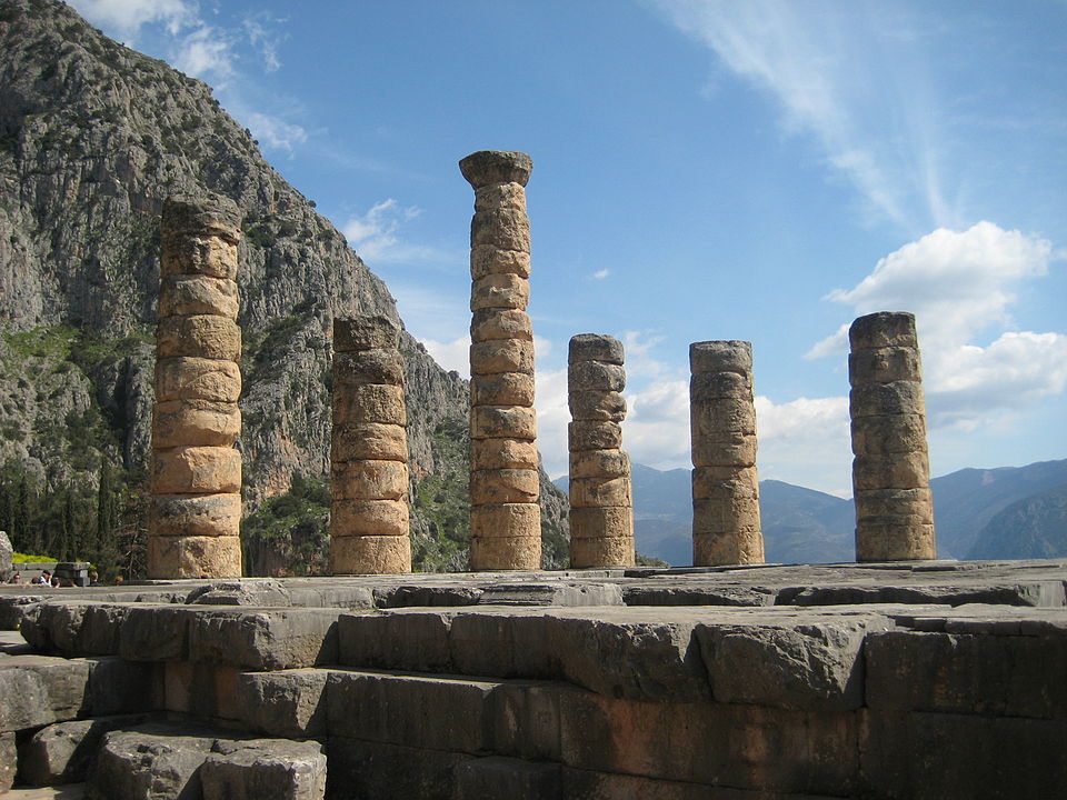 Temple of Apollo at Delphi (Greece)