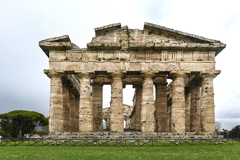 Temple of Hera at Paestum (Italy)