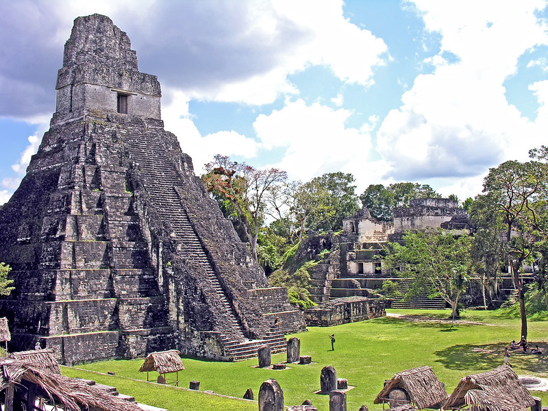 Temple of the Jaguar at Tikal (Guatemala)