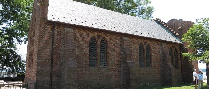 The First Chapel of Jamestown (Virginia, USA)