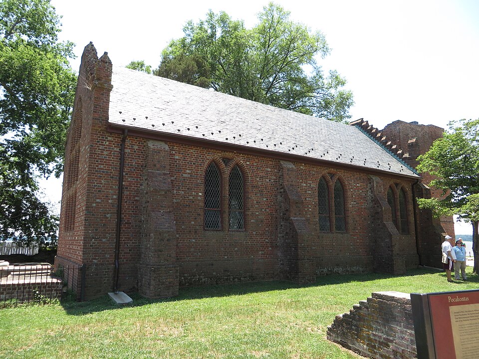 The First Chapel of Jamestown (Virginia, USA)