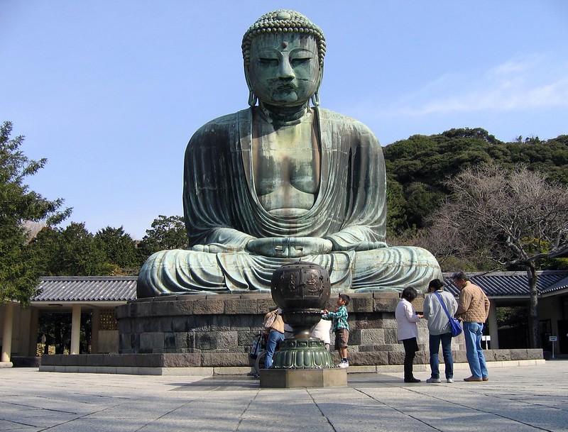 The Hōjō Tokimune Statue (Kamakura, Japan)