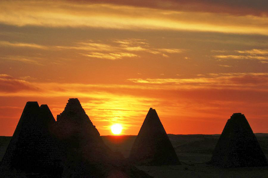 The Pyramids of Nubia