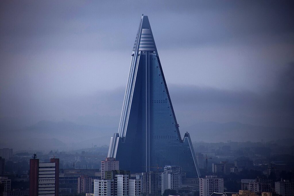 The Ryugyong Hotel (North Korea)