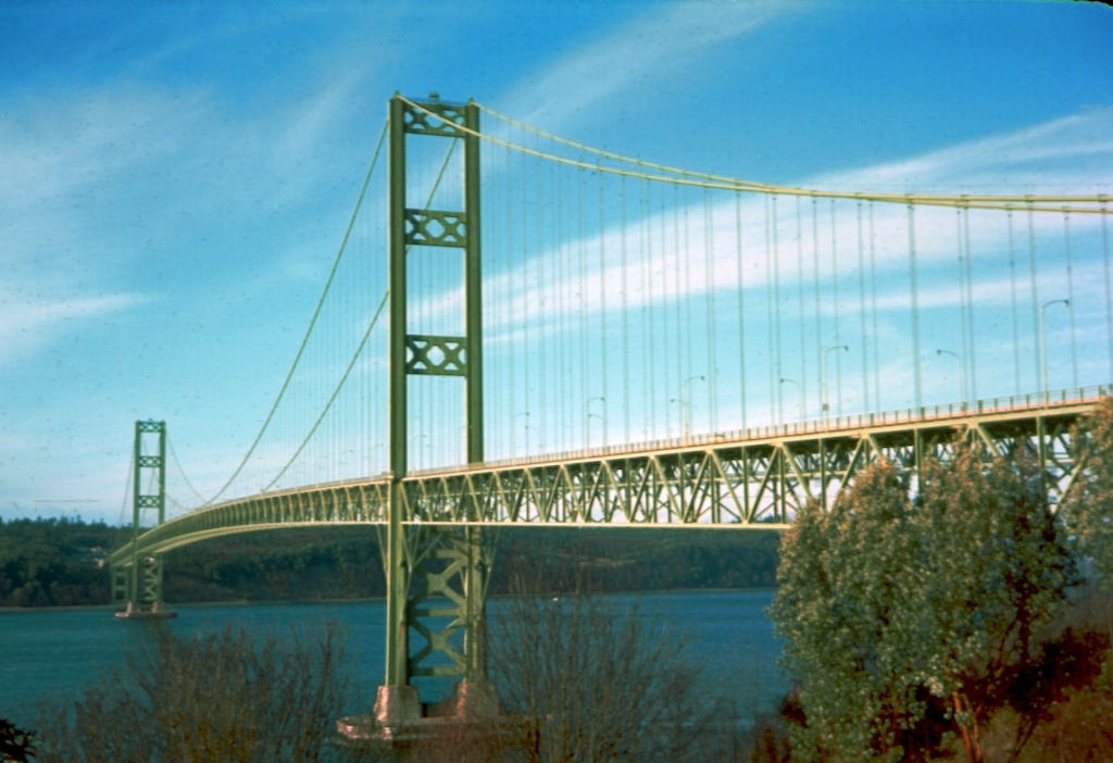 The Tacoma Narrows Bridge (Washington, USA)