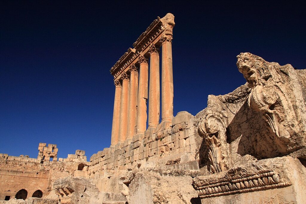 The Temple of Jupiter at Baalbek