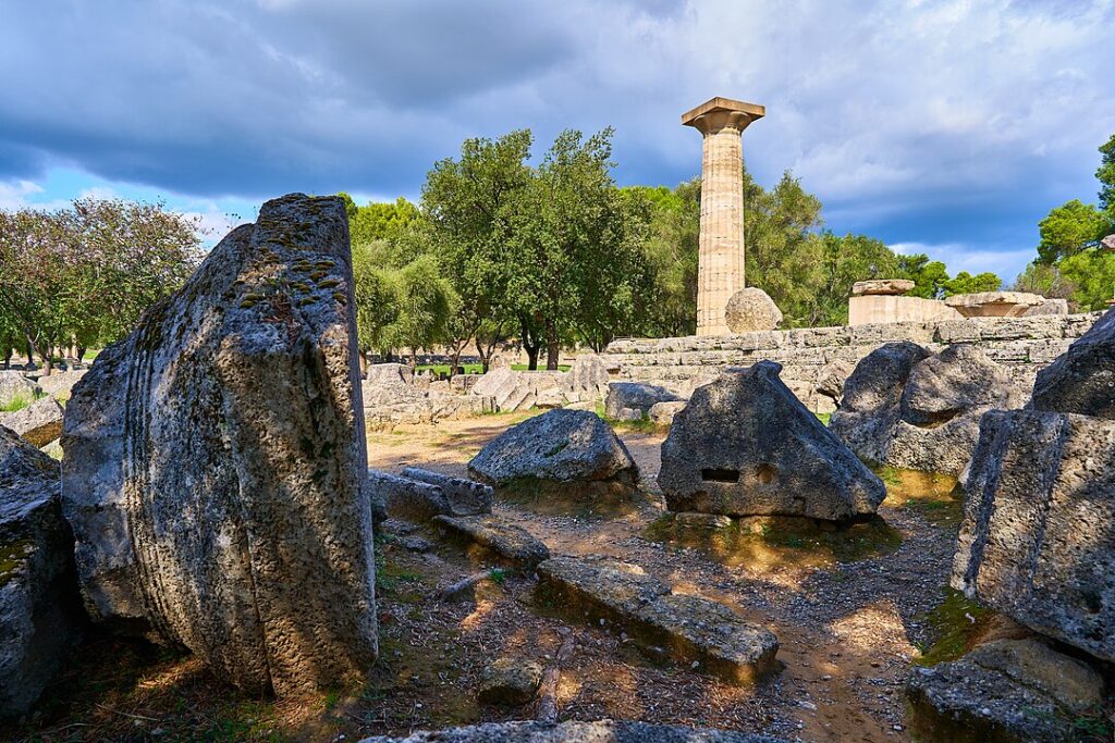 The Temple of Zeus at Olympia