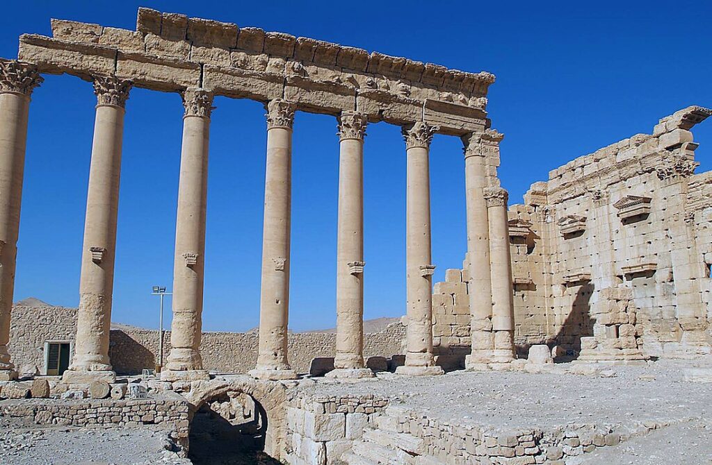 The Temple of the Sun at Palmyra