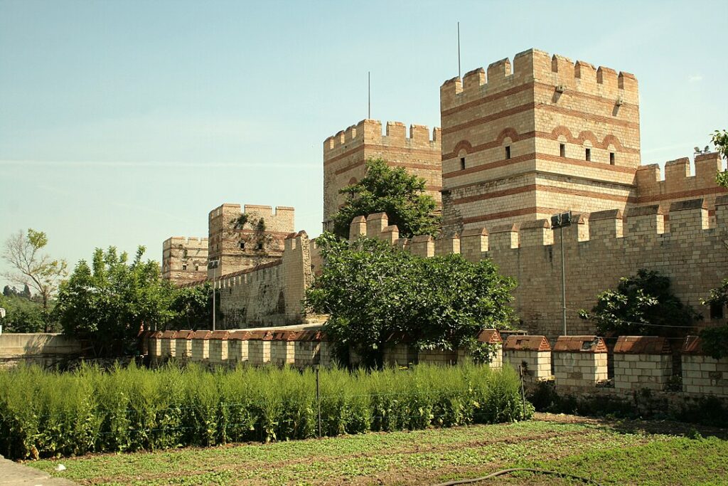 The Theodosian Walls, Turkey