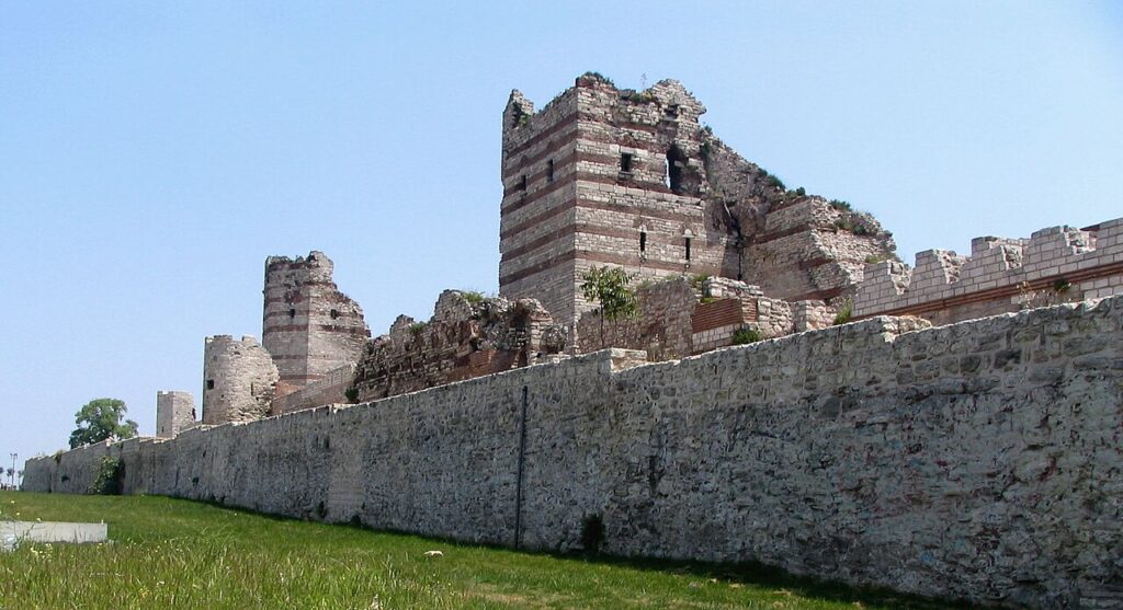 The Walls of Constantinople, Turkey