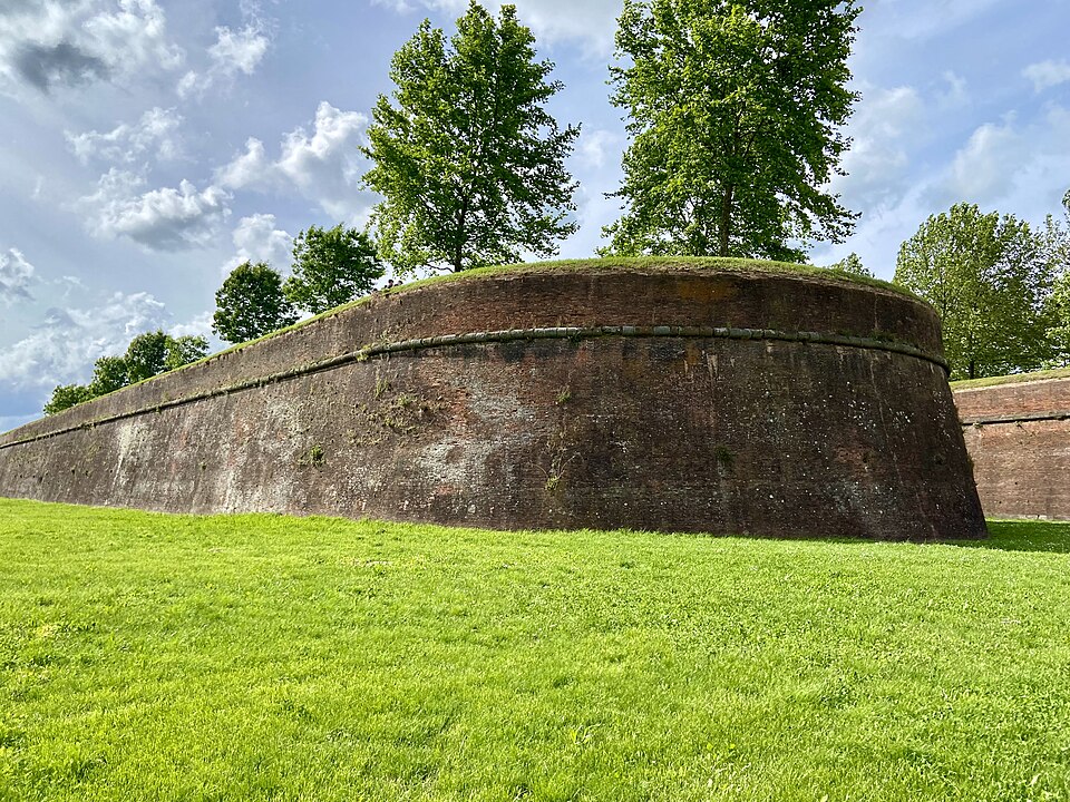 The Walls of Lucca, Italy