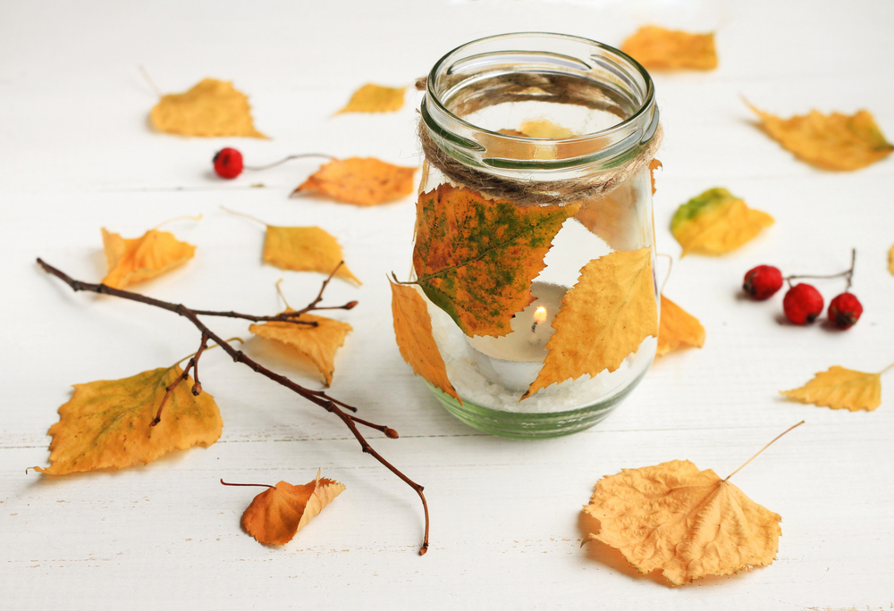 Make DIY Fall Candles