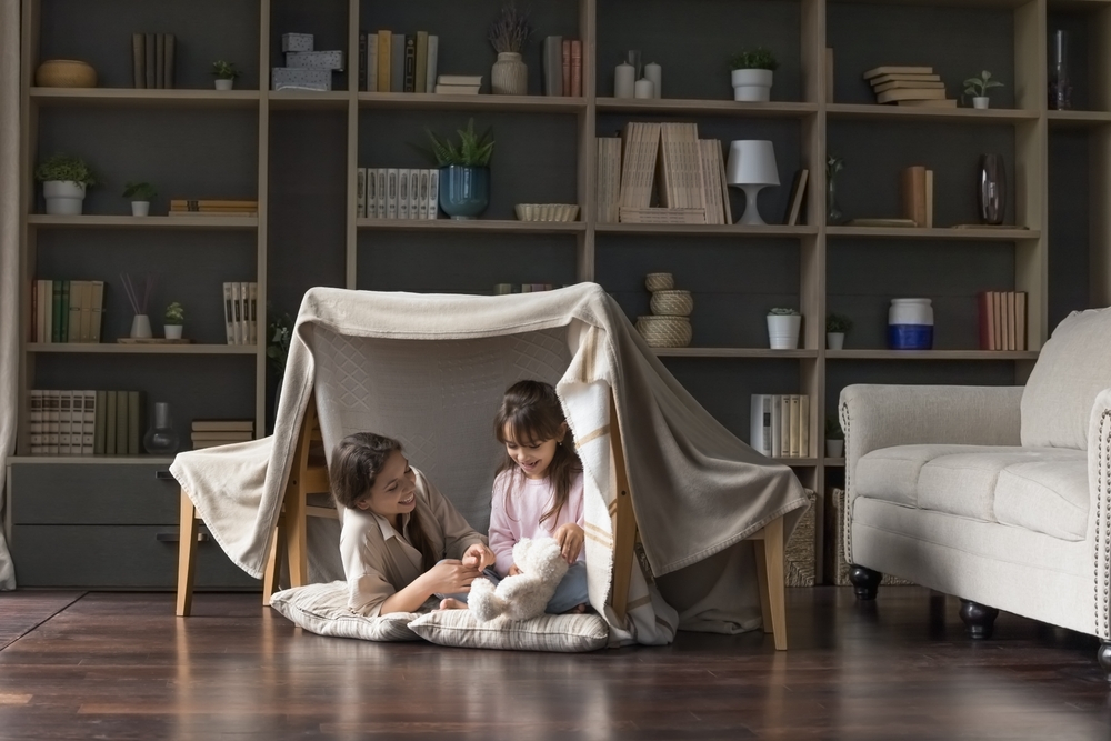 Set Up a Blanket Fort